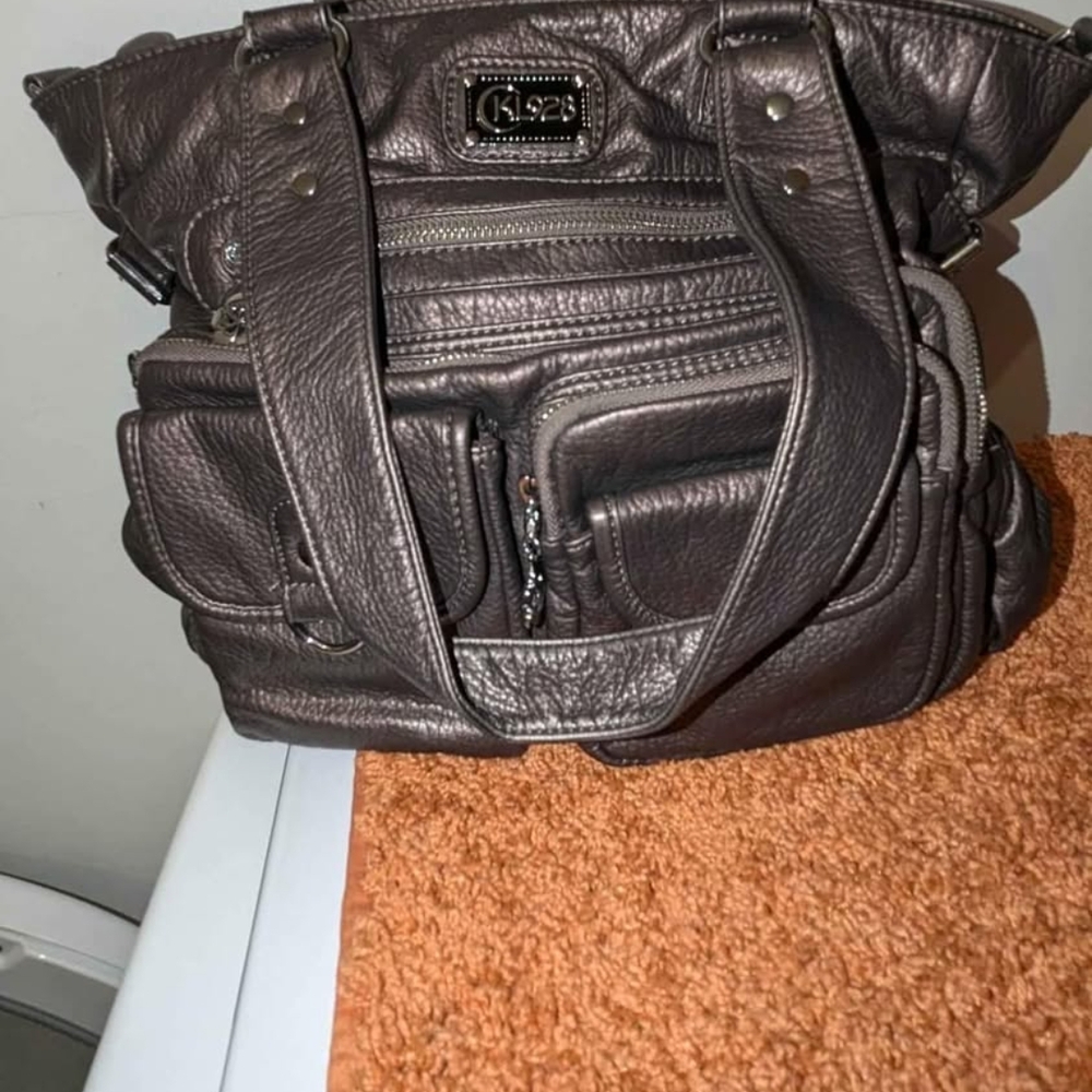 Kipling Brown Leather Women's Bag